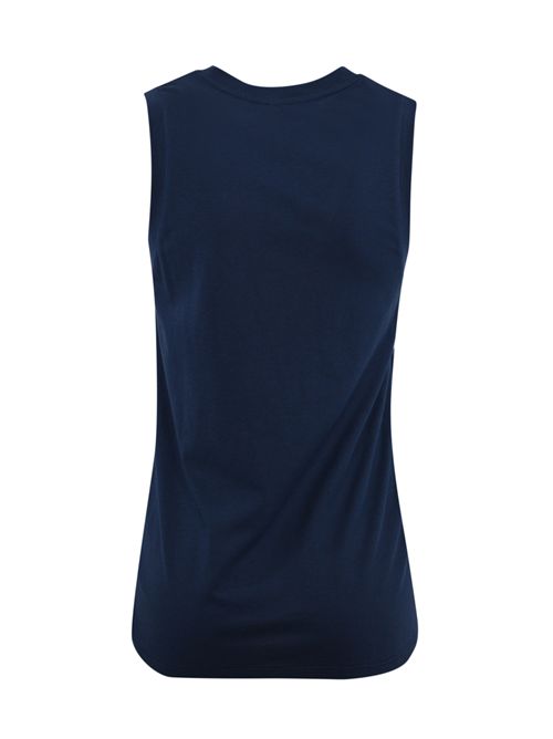 canotta donna blu ELISABETTA FRANCHI | CN00351E2/DC8